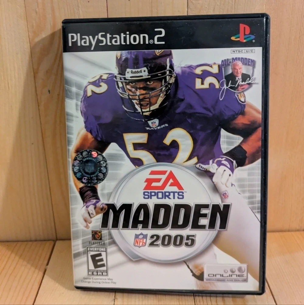 Madden NFL 2005 PlayStation 2 Game Used